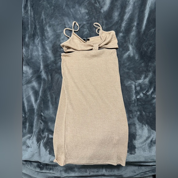 Shein Ribbed Cutout Mini Dress - Picture 1 of 2